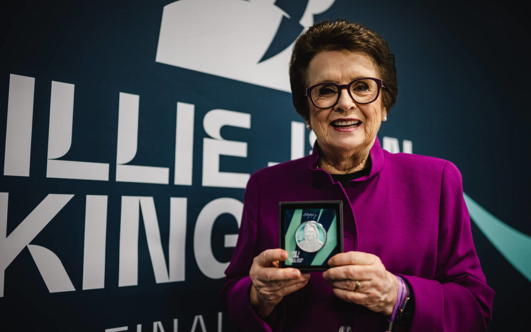 ITF AND ROSLAND CAPITAL UNVEIL BILLIE JEAN KING CUP COIN COLLECTION
