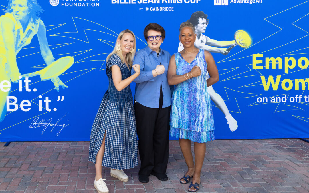 Forbes: ‘Supporting Women In Sports Is Good Business’: Billie Jean King Teams Up With The Tory Burch Foundation To Empower Women In Sports