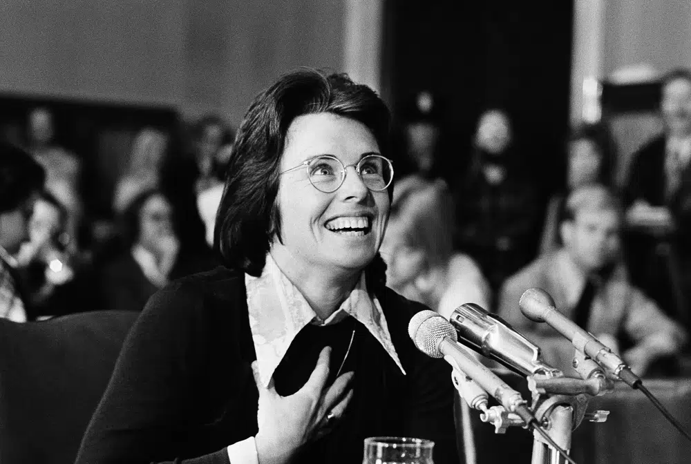 AP: Billie Jean King recalls the meeting that launched the WTA women’s tennis tour 50 years ago