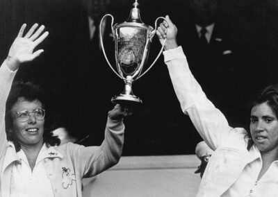 BBC: WTA 50th anniversary: Billie Jean King and Rosie Casals on how they changed women’s tennis