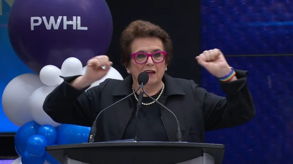 TSN: Billie Jean King: ‘The PWHL is just getting started’