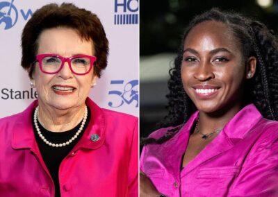 On 50th anniversary of Billie Jean King's 'Battle of the Sexes' victory, a  push to honor her in Congress