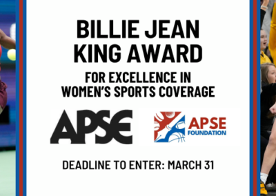 USA Today: New Billie Jean King Award will honor excellence in women’s sports coverage. What to know