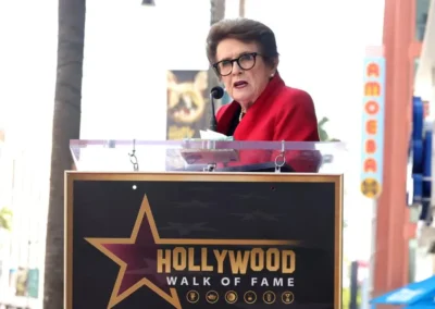 Forbes: Billie Jean King Gets A Walk Of Fame Star—And Reminds Us The Fight For Equality Isn’t Over
