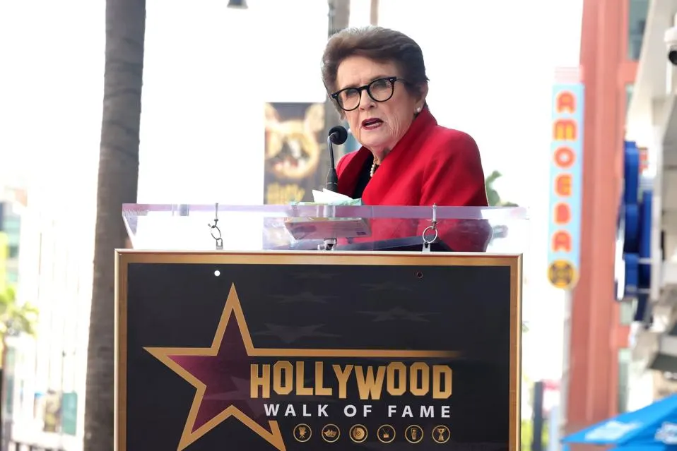 Forbes: Billie Jean King Gets A Walk Of Fame Star—And Reminds Us The Fight For Equality Isn’t Over