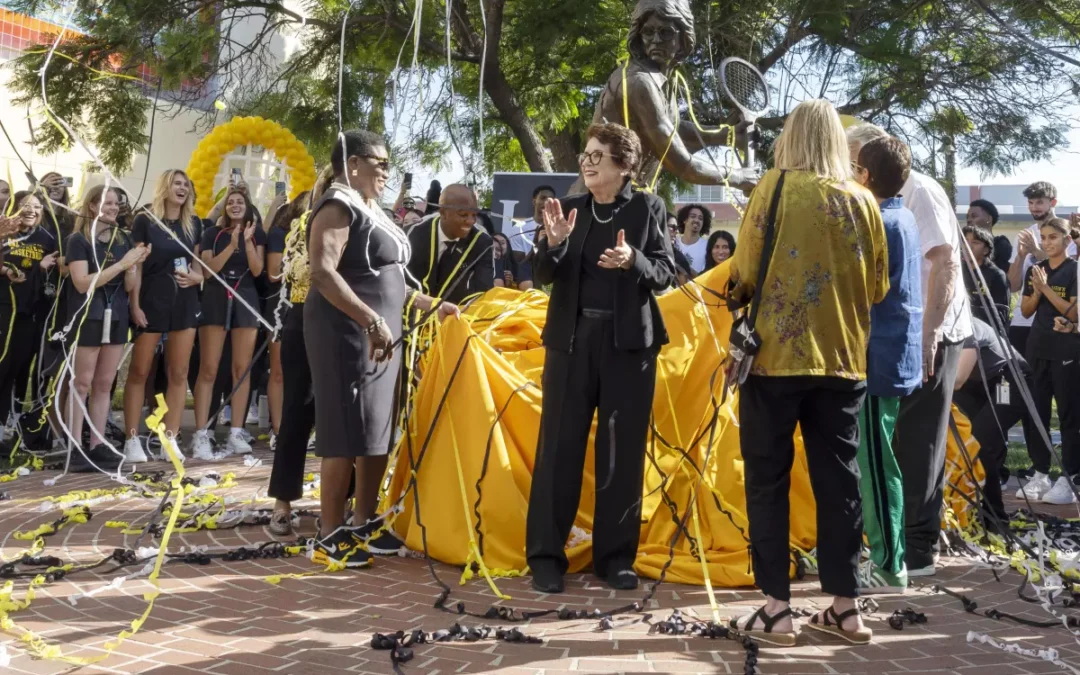 LA Times: She left college to conquer tennis. At 81, Billie Jean King is back, chasing a degree